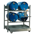 Scaffale per 4 fusti di 60 litri