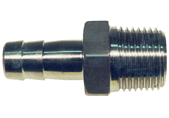 Schlauchnippel Edelstahl DN20 x ¾" AG