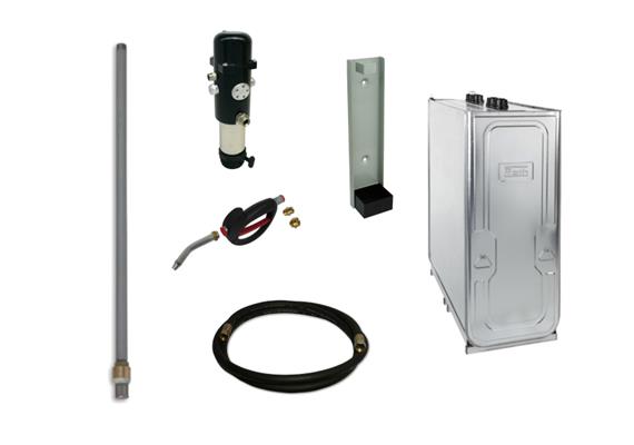 Serbatoio Lube P-1000T-4 con pistola distribuzione olio