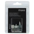 Set 4 testine M10x1 in Blister
