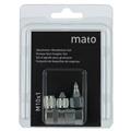 Set 4 testine M10x1 in Blister