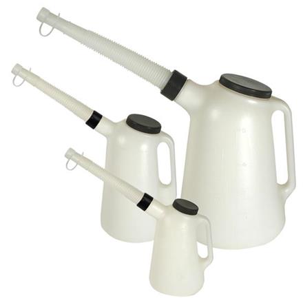 Set di misuratori per liquidi tipo J-PE 1 / 2 / 5 litri