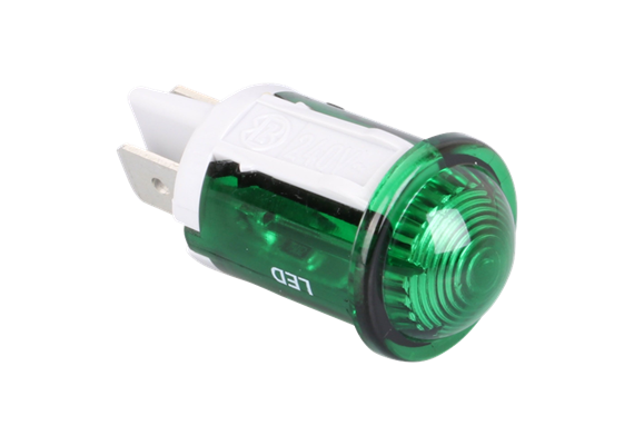 Spia verde di ricambio al LED 230V