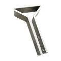 Supporto per asta di misura 1½” x 90 mm in alluminio