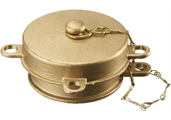 Tappo per tubo di carico 2" x 2½" ottone
