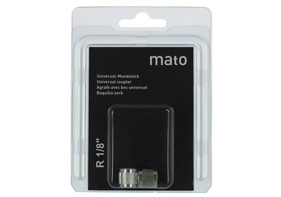 Testina universale per ingrassatori tipo K+H, R1/8" in Blister - UDV 2 pz.