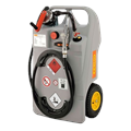 Trolley diesel 100 litri con pompa manuale e pistola