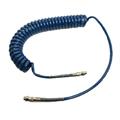 Tubo a spirale PUR 5x8 mm - 4 metri, raccordi R1/4" maschio