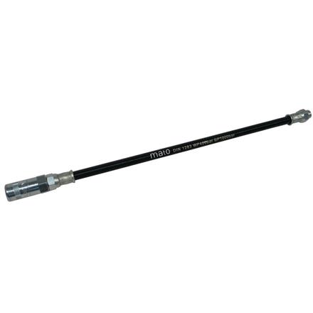 Tubo ad alta pressione in termoplastica PH50-C, con testina a 4 griffe, 500mm M10x1