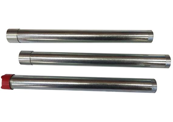 Tubo d`aspirazione in 3 pezzi per pompa a manovella in alluminio RP100-s e RP100-d