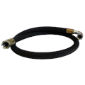 Tubo di collegamento DN25 - 2 m - curva a 90° su un lato, R1 "DKR su entrambi i lati