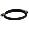 Tubo di collegamento DN25 - 2 m - curva a 90° su un lato, R1 "DKR su entrambi i lati