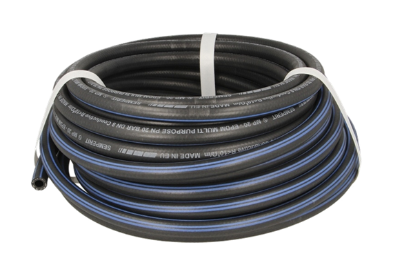 Tubo in EPDM conduttivo DN13, 13 x 21 mm, resistente ai raggi UV, max. 20 bar