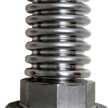 Tubo ondulato inox 2" maschio x 350 mm con raccordo | Bild 1