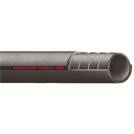 Tubo per gasolio e benzina con spirale DN50 2", 51 x 64 mm, 10 bar EN1307:2008