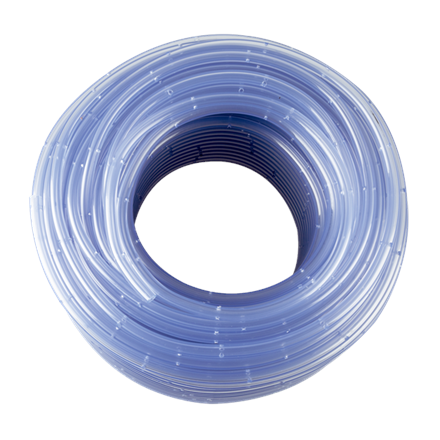 Tubo PVC 6 x 12 mm trasparente perforato