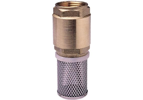 Valvola di fondo, ottone G 1" femmina
