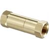 Valvola di ritegno con doppia sfera 2 x 3/8" femmina ottone