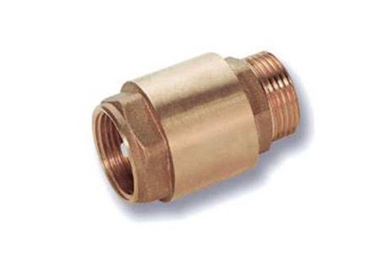 Valvola di ritegno in ottone G 1" maschio-femmina