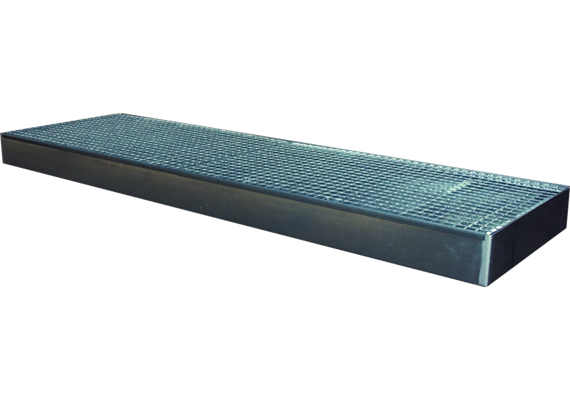 Vasca di contenimento (TÜV/GS) per 4 fusti da 200 litri senza piedi