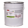 Vernice protettiva esterno cisterna verde muschio RAL 6005, secchio da 10 kg