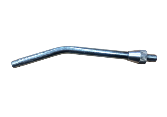 Zerkrohr gebogen 180 mm